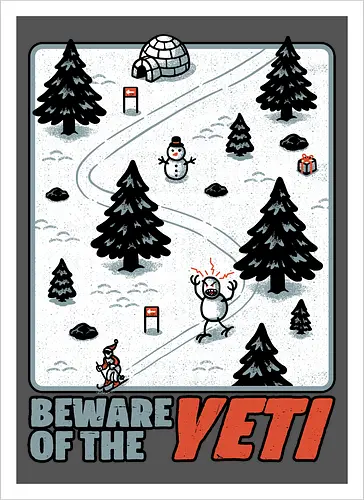 Winter Game Yeti