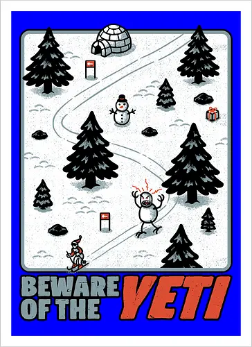 Winter Game Yeti