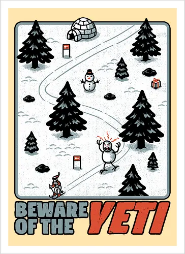 Winter Game Yeti