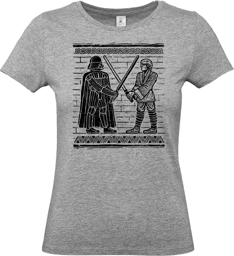 Galactic Glyph - Film, movie, galactic, galaxy, science fiction, sci-fi, space, glyph, hieroglyphic - Standard T-Shirt (Frauen)