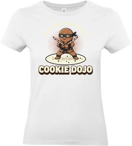 Train Hard, Snack Harder - Cookie Dojo - cookie dojo, train hard snack harder, gingerbread ninja, martial arts shirt, funny christmas cookie, candy cane katana, ninja dojo, christmas humor, food pun shirt, fighter gingerbread, cookie lover gift, fitness humor apparel, warrior cookie, unique holiday tee, baking gift, training shirt, sweet fighter, xmas dojo, gingerbread man top - Standard T-Shirt (Frauen)