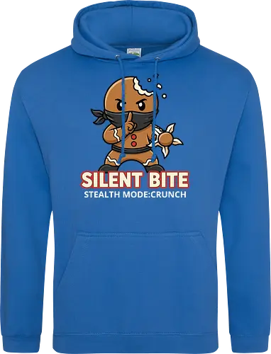 Silent Bite - Stealth Mode: Crunch" Funny Gingerbread Ninja T-Shirt