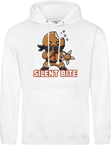 Silent Bite - Stealth Mode: Crunch" Funny Gingerbread Ninja T-Shirt
