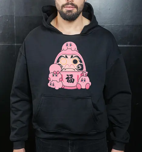 Pink Daruma Doll of Fortune