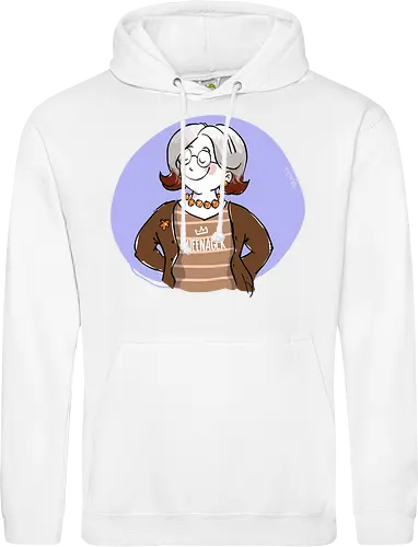 Queenager - Ringelpullisprüche, Ringeldinger, streifenweise, Spruch, Weisheit, Motivation, Ringelpulli, SprücheShirt, Cartoon Illustration, Statement, Handgezeichnet, Humor, Selbstironie, Streifenpulli, Spruchshirt, deutsch - Standard Hoodie