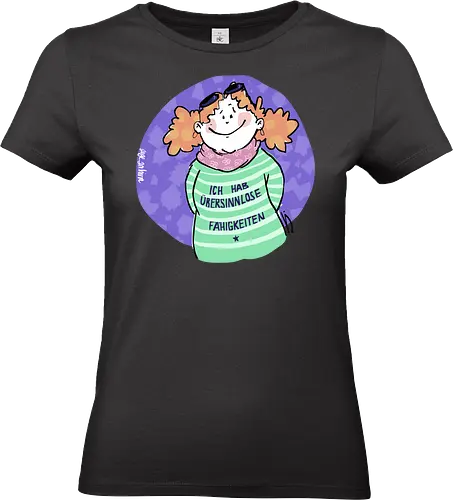 Ich habe.. - Ringelpullisprüche, Ringeldinger, streifenweise, Spruch, Weisheit, Motivation, Ringelpulli, SprücheShirt, Cartoon Illustration, Statement, Handgezeichnet, Humor, Selbstironie, Streifenpulli, Spruchshirt, deutsch - Standard T-Shirt (Frauen)