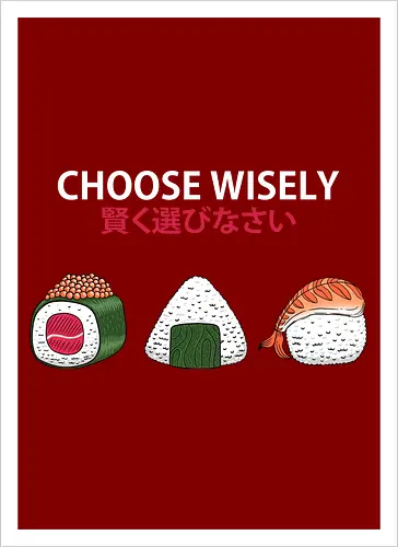 Choose Wisely Sushi Trio