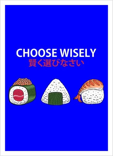 Choose Wisely Sushi Trio