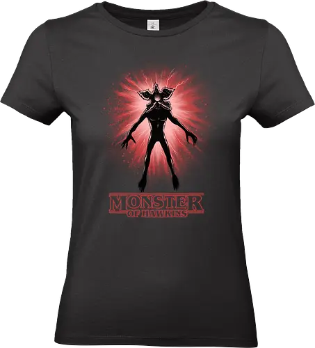 Flower Face Monster - Demogorgon, Strange, Monster, Hawkins - Standard T-Shirt (Frauen)
