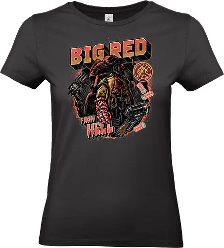 Big Red from Hell - Movie, film, demon, action, horror, comics, comic - Standard T-Shirt (Frauen)