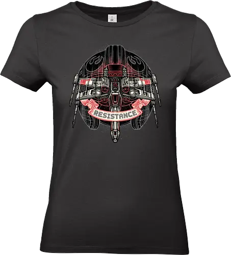 Join the Resistance - Film, movie, galactic, galaxy, science fiction, sci-fi, space - Standard T-Shirt (Frauen)