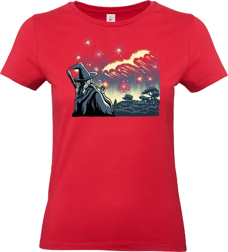 Fireoworks and Magic - Wizard, Wizard, Hobbit - Standard T-Shirt (Frauen)