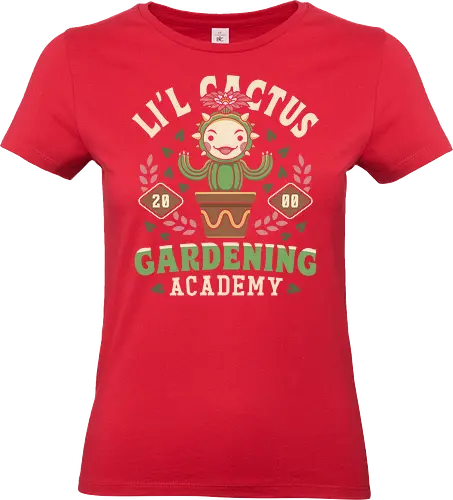 Lil Cactus Gardening Academy - visions of mana, children of mana, secret of mana, trials of mana, sword of mana, seiken densetsu, jrpg, video game, gaming, gamer, Final, adventure, lil cactus - Standard T-Shirt (Frauen)