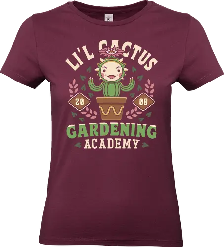 Lil Cactus Gardening Academy - visions of mana, children of mana, secret of mana, trials of mana, sword of mana, seiken densetsu, jrpg, video game, gaming, gamer, Final, adventure, lil cactus - Standard T-Shirt (Frauen)