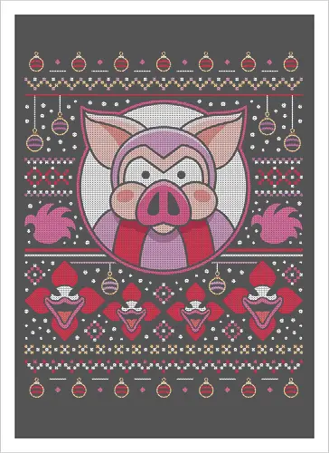 Evil Pigs Ugly Sweater
