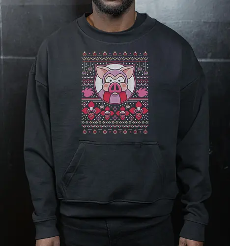 Evil Pigs Ugly Sweater