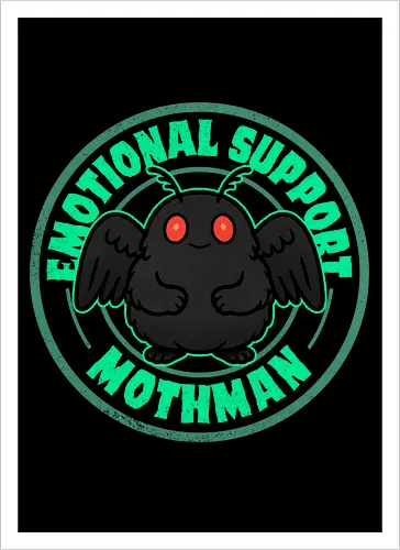 Emotional Support Mothman