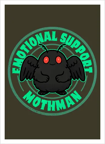 Emotional Support Mothman