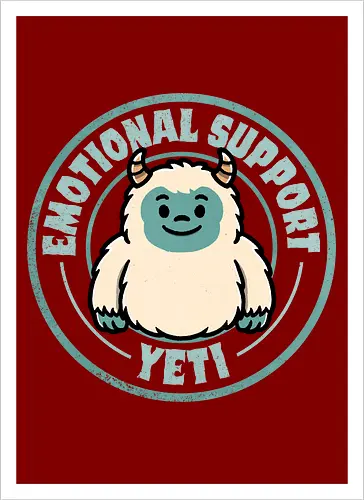 Emotional Support Yeti
