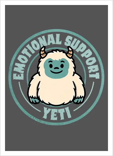 Emotional Support Yeti