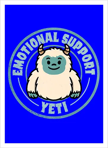 Emotional Support Yeti