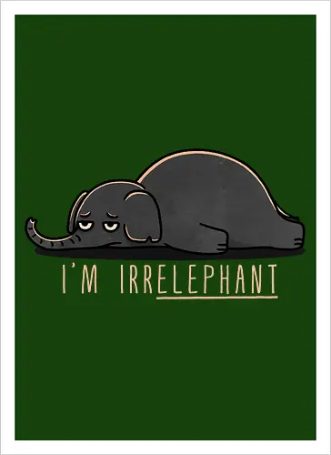 Unhappy Elephant