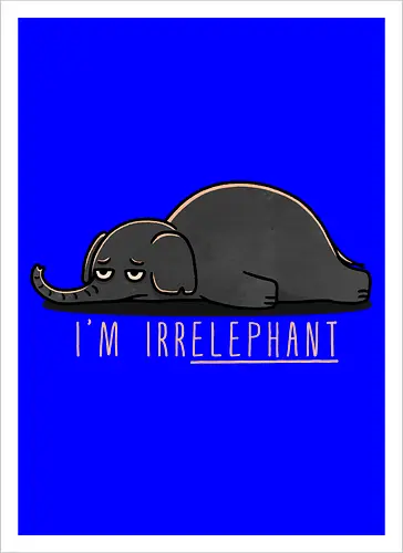 Unhappy Elephant