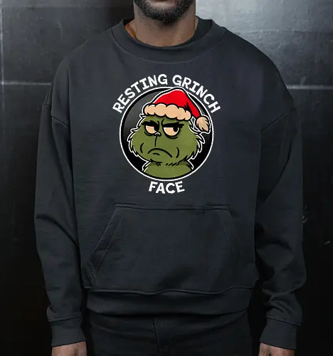 Resting Grinch face