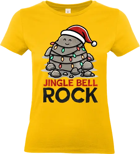 Jingle Bell Rock - Christmas, Holiday, Jingle Bells, Rock Music, Festive Decor, Merry Christmas, Winter Vibes, Ugly Sweater, Seasonal Gifts, Christmas Party, jingle bell - Standard T-Shirt (Frauen)