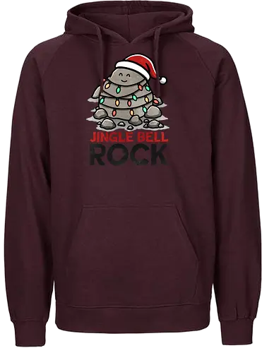 Jingle Bell Rock - Christmas, Holiday, Jingle Bells, Rock Music, Festive Decor, Merry Christmas, Winter Vibes, Ugly Sweater, Seasonal Gifts, Christmas Party, jingle bell - Fairtrade Hoodie
