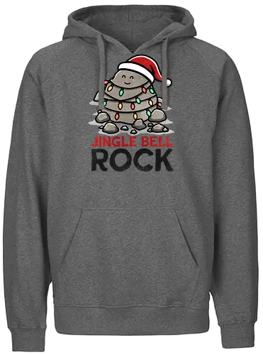 Jingle Bell Rock - Christmas, Holiday, Jingle Bells, Rock Music, Festive Decor, Merry Christmas, Winter Vibes, Ugly Sweater, Seasonal Gifts, Christmas Party, jingle bell - Fairtrade Hoodie