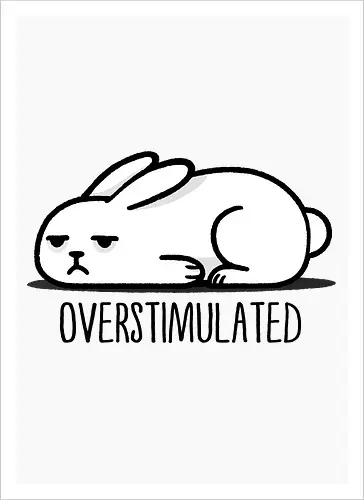 Overstimulated Bunny