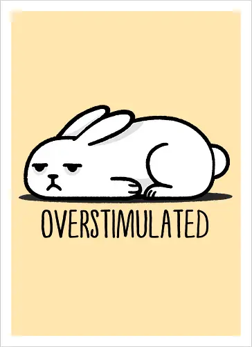 Overstimulated Bunny
