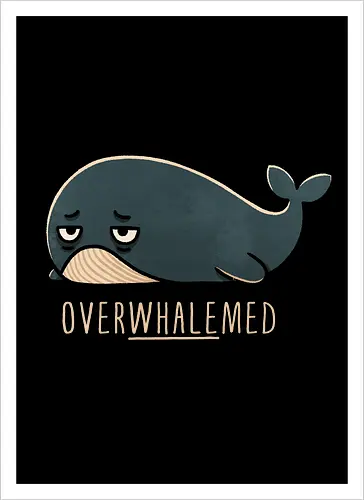 Overwhelmed Whale