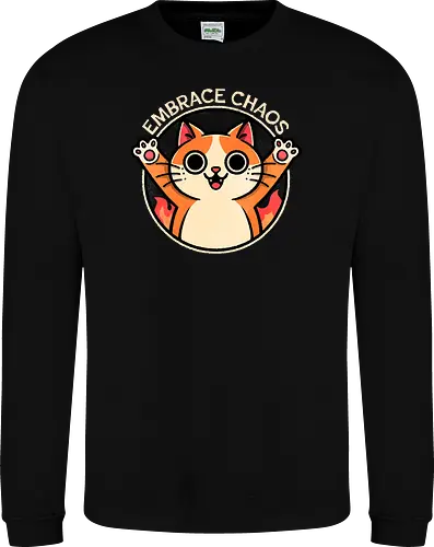 Embrace Chaos Cat