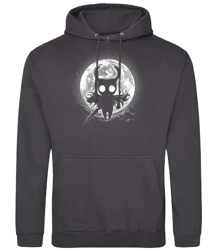 Moonlight Hollow - hollow, knight, game, moonlight, moon, gaming, video games, board games, gamers, game night, game controller, retro games, game design, eSports, tabletop games - Standard Hoodie