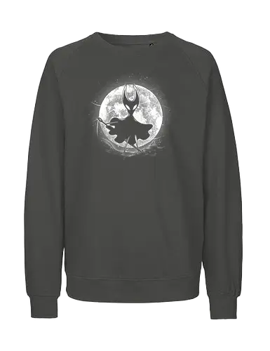 Moonlight Protector - protector, moonlight, moon, hollow, knightgaming, video games, board games, gamers, game night, game controller, retro games, game design - Fairtrade Sweatshirt