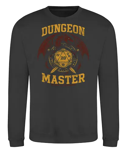 Dungeon Master - Dungeon, tabletop RPG, Pen and paper, D&D, role-playing games, gaming apparel, fantasy art, game master, TTRPG, nerd culture, geek fashion - Sweatshirt