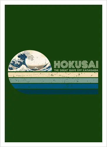 Retro Hokusai