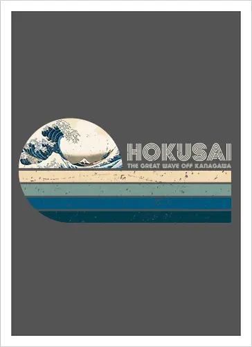 Retro Hokusai