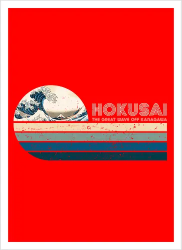 Retro Hokusai