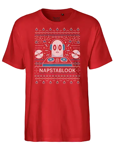 Napstablook Ugly Sweater - Tale, deltarune, muffet, sans, napstablook, indie game, video game, gaming, flowey, mettaton, gamer, papyrus, toriel, asgore, ugly christmas sweater, rpg - Fairtrade T-Shirt
