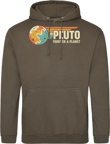 Pluto: Forever A Planet - Retro Solar System