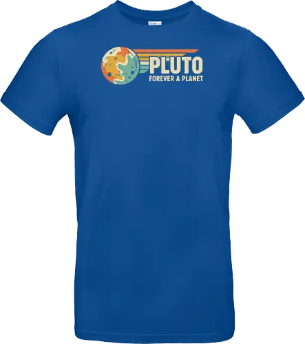 Pluto: Forever A Planet - Retro Solar System