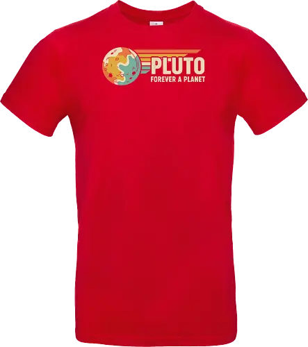 Pluto: Forever A Planet - Retro Solar System