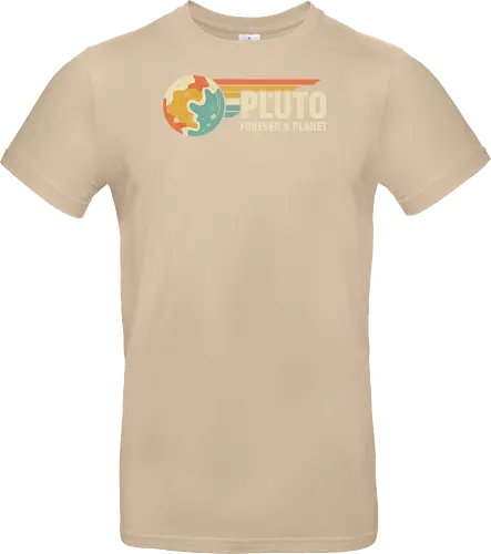 Pluto: Forever A Planet - Retro Solar System