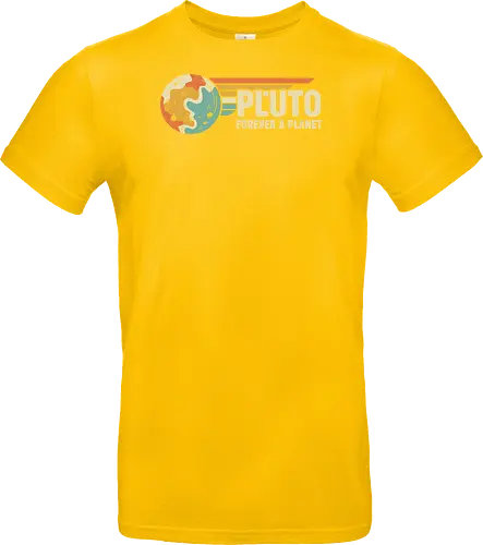 Pluto: Forever A Planet - Retro Solar System