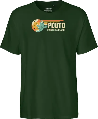 Pluto: Forever A Planet - Retro Solar System