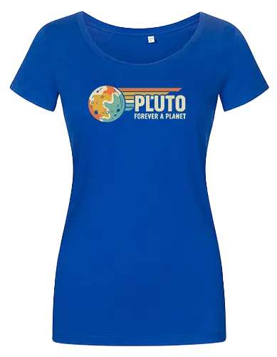 Pluto: Forever A Planet - Retro Solar System