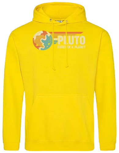 Pluto: Forever A Planet - Retro Solar System